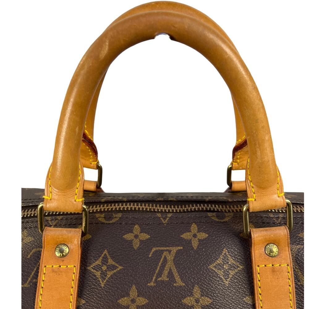 Louis Vuitton Keepall 55 Monogram Canvas Travel Duffle Bag Vintage France - Picture 7 of 16